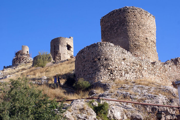 Генуэзская крепость Чембало в Балаклаве Республика Крым, Россия