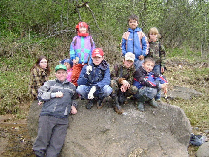 В парк Триасового периода я отправился вместе с юными геологами из Рыбинска Рыбинск, Россия