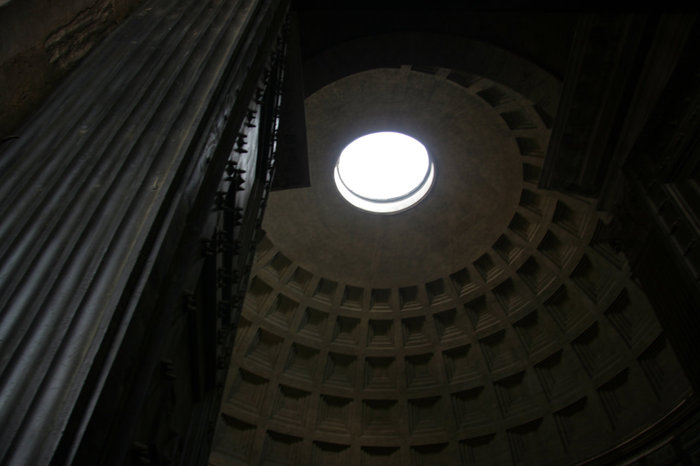 купол Пантеона Рим, Италия