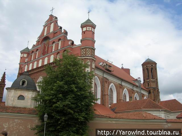 Костёл Святого Франциска Ассизского Вильнюс, Литва