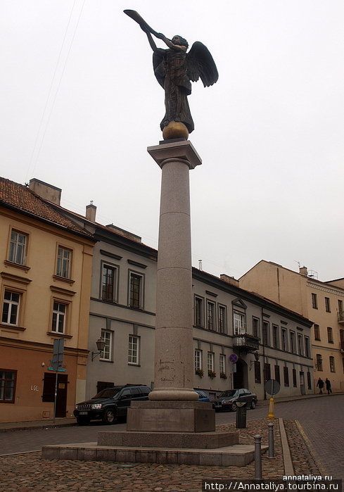 Ангел — символ Ужуписа Вильнюс, Литва