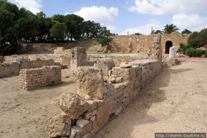 Руины вилл римских патрициев Тунис, Тунис