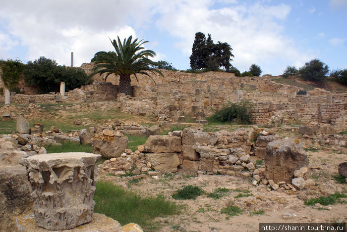 Руины Карфагена Тунис, Тунис