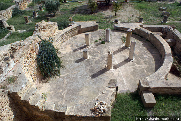 Руины римской виллы Тунис, Тунис