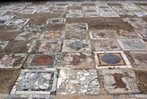 Мозаика на полу внутреннего дворика римской виллы