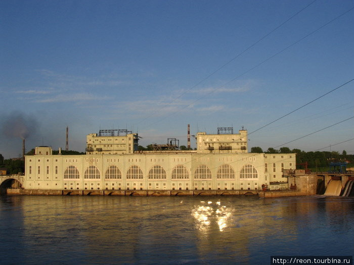 Здание Волховской ГЭС считается шедевром конструктивизма Волхов, Россия