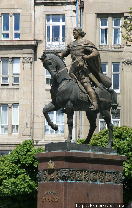Памятник королю Даниилу Галицкому, основателю Львова Львов, Украина