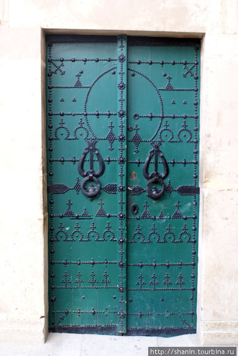 Железная дверь в традиционном стиле Сфакс, Тунис