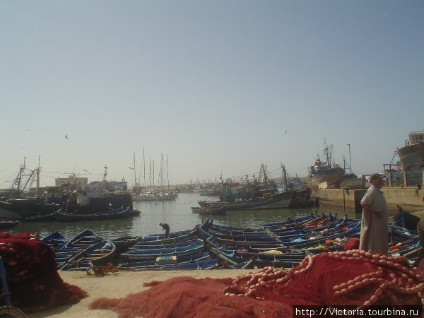 Порт в Эссуэйре. Марокко