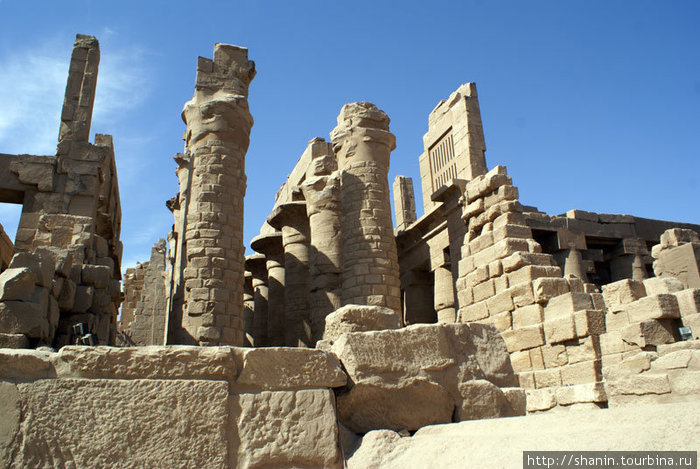 Главный храм Карнакского комплекса Луксор, Египет