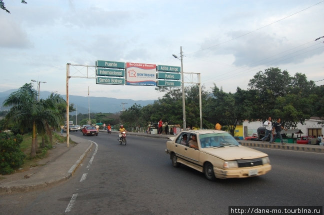 Автостопом в Колумбию Венесуэла