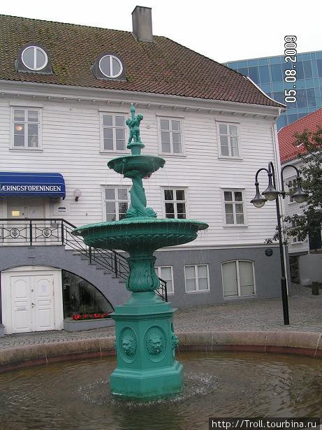 Затейливый фонтан Ставангер, Норвегия