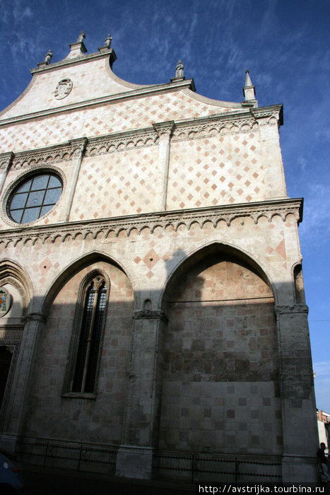 фасад базилики Виченца, Италия