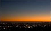 Закат над Лос Анделесом