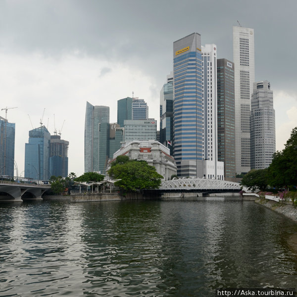 Небоскребы центра Сингапур (город-государство)