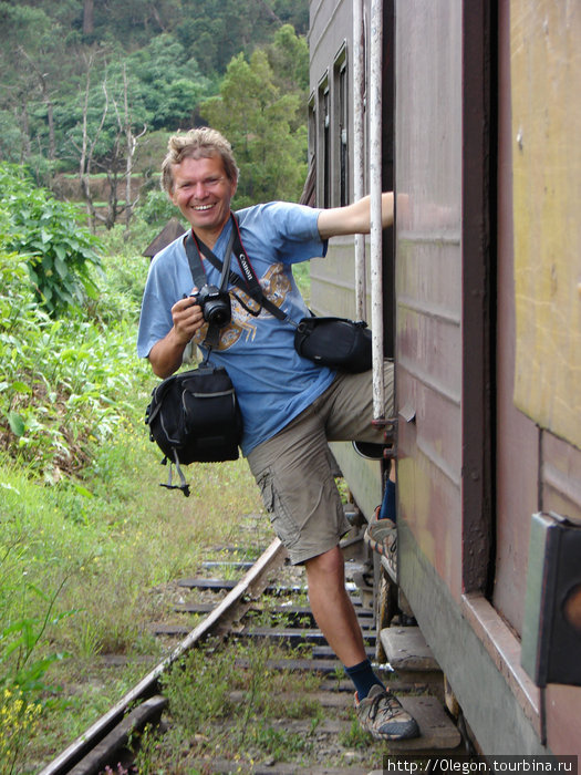 Валерий Шанин в пути или на путях Шри-Ланка