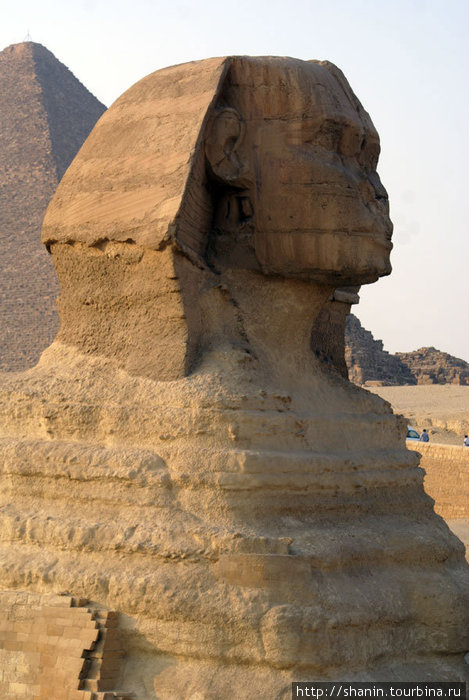 Голова Сфинкса Гиза, Египет