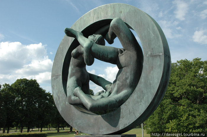 Парк скульптур Густава Вигеланна Осло, Норвегия
