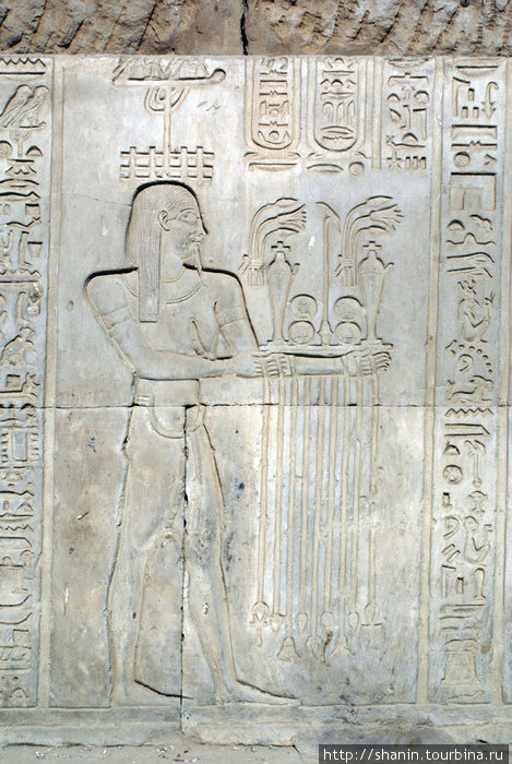 Жрец, исполняющий священную церемонию Ком-Омбо, Египет