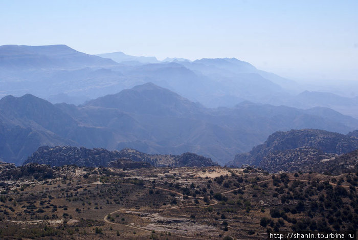 Горы у Мертвого моря — в заповеднике Дана Провинция Карак, Иордания