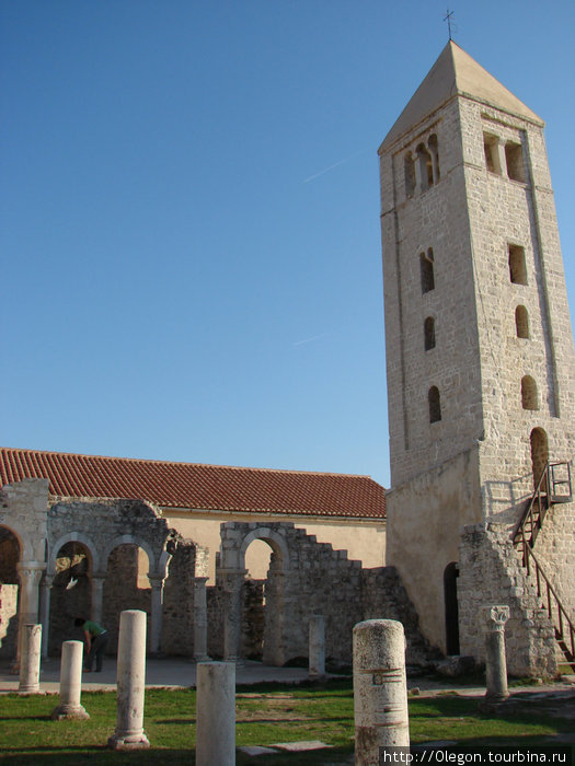 Церковь Св.Иоанна Евангелиста Остров Раб, Хорватия