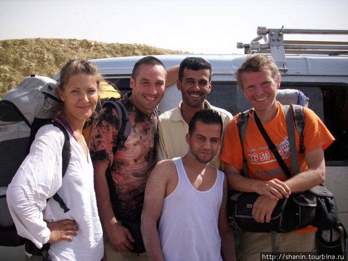 С друзьями-иорданцами Провинция Мадаба, Иордания