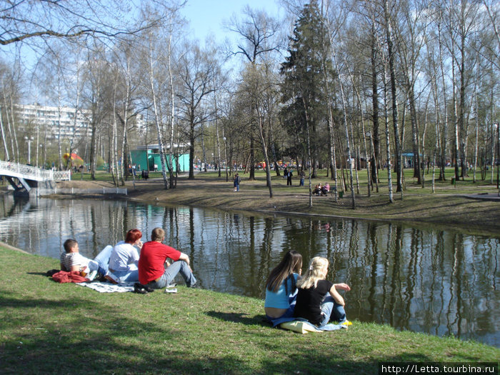 Весна в Москве в начале мая Москва, Россия