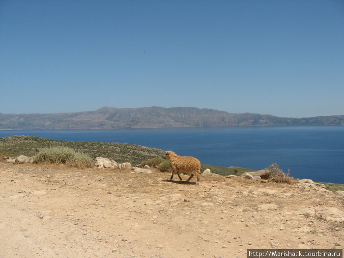по дороге к бухте Балос Остров Крит, Греция