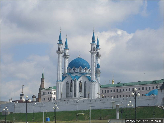 Вид на Кремль Казань, Россия