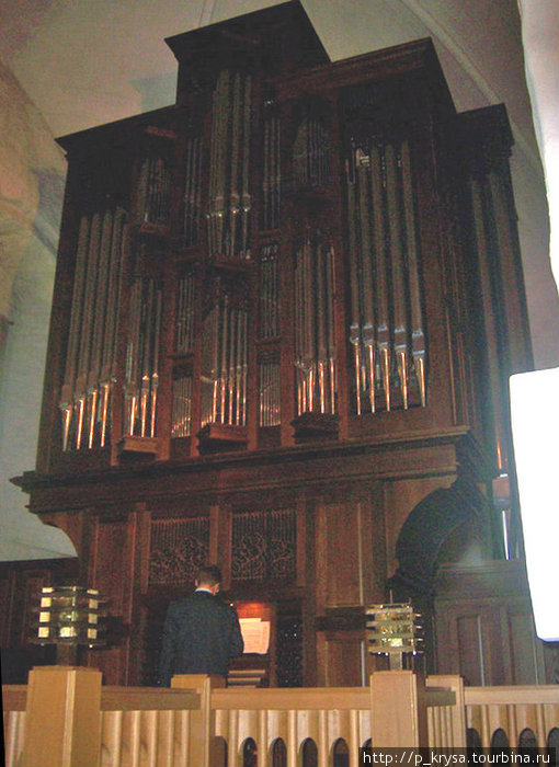 Церковный орган Наантали, Финляндия