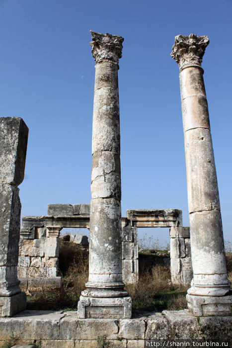 Две колонны Афамия, Сирия