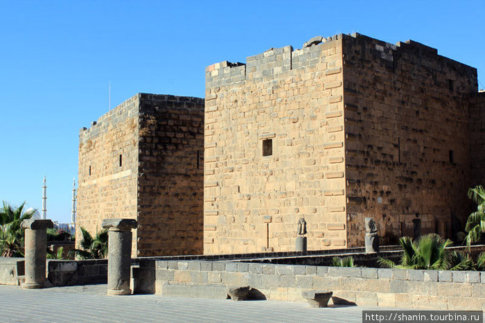 Крепость-амфитеатр Босра, Сирия