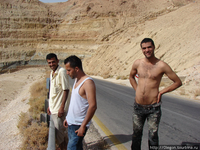 Наши новые друзья в соли от Мёртвого моря Гора Нево́ (710м), Иордания
