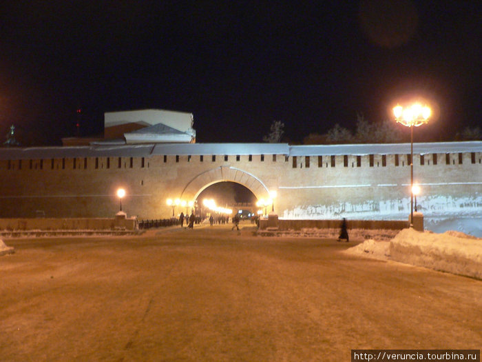 Стены Кремля. Великий Новгород, Россия