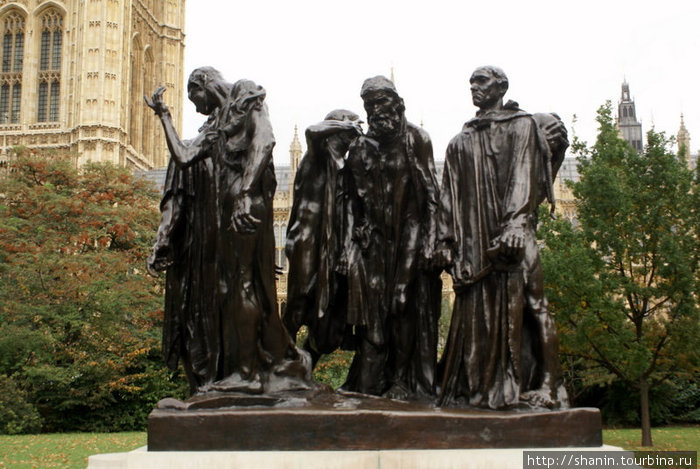 Памятник у Парламента Лондон, Великобритания