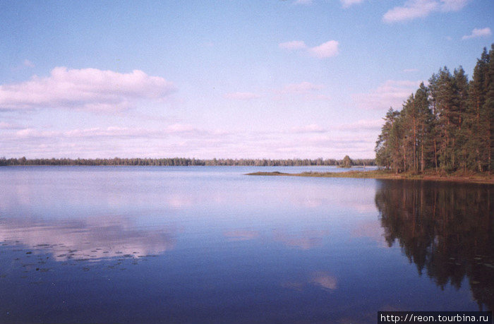 Озеро Тикша Республика Карелия, Россия