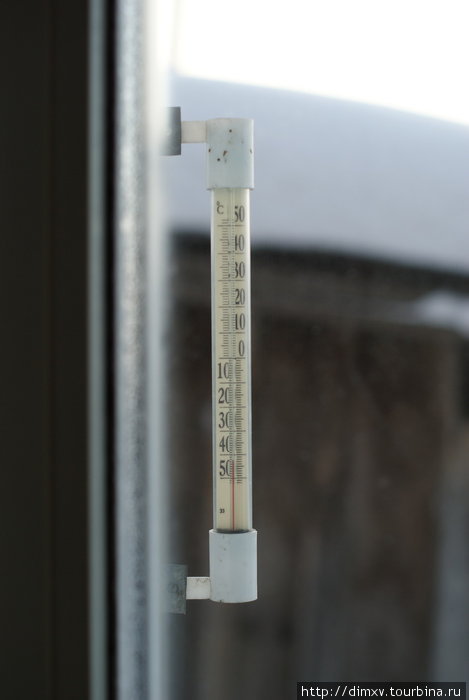 декабрь 2009 :) 
бывает и такое. Самая низкая температура ,которую испытывал в ХМ — это было — 52С ... Ханты-Мансийск, Россия