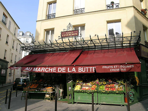Магазинчик, где Амели Пулен покупала артишоки / Maison Colignon