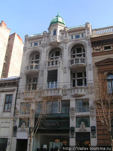 Интересное здание Белград, Сербия