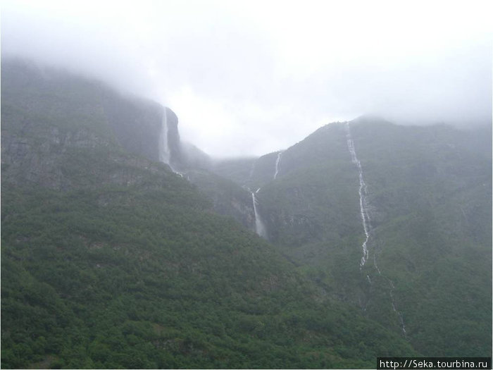 Водопад Гудванген, Норвегия
