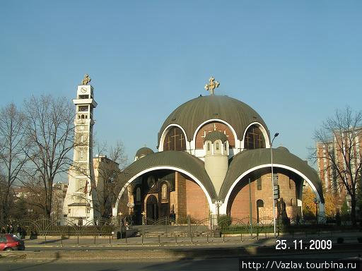 Внешний вид собора Скопье, Северная Македония