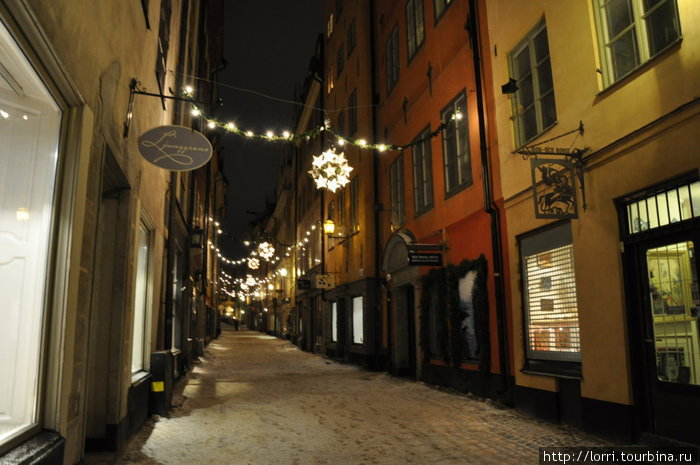 Гамла Стан (Старый город) Стокгольм, Швеция