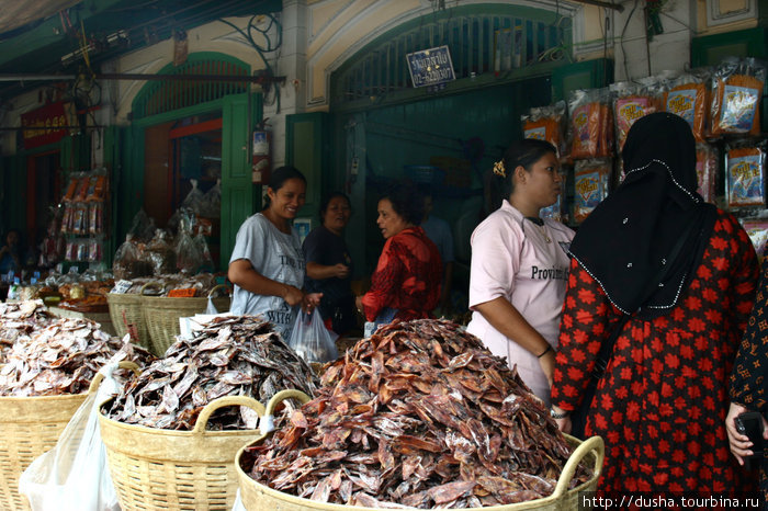 На рынке в Бангкоке Таиланд