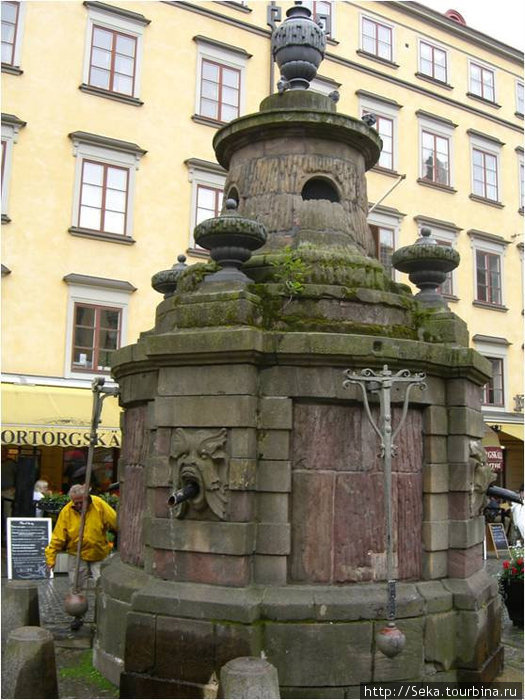 Фонтан на площади Стурторьет / Stortorgsbrunnen