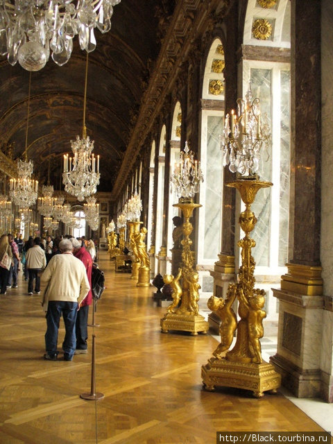 Зеркальная галерея Версаль, Франция