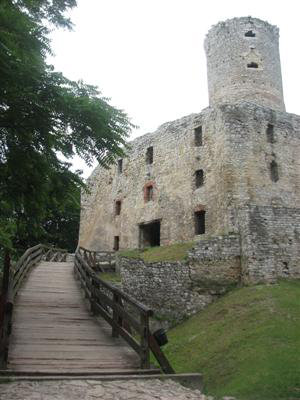 Руины замка Липовец / Lipovec hrad