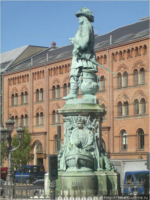 Памятник датскому адмиралу Копенгаген, Дания