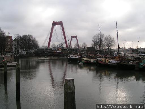 Водная гладь Роттердам, Нидерланды