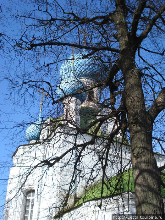 Купола Владимирского собора Переславль-Залесский, Россия