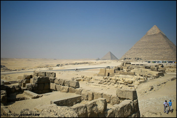Знаменитые египетские пирамиды